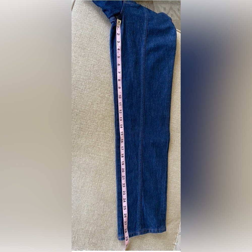 Madewell The Perfect Vintage Straight Jean Seamed Version Greenhaven Size 23 NWT - Picture 10 of 16